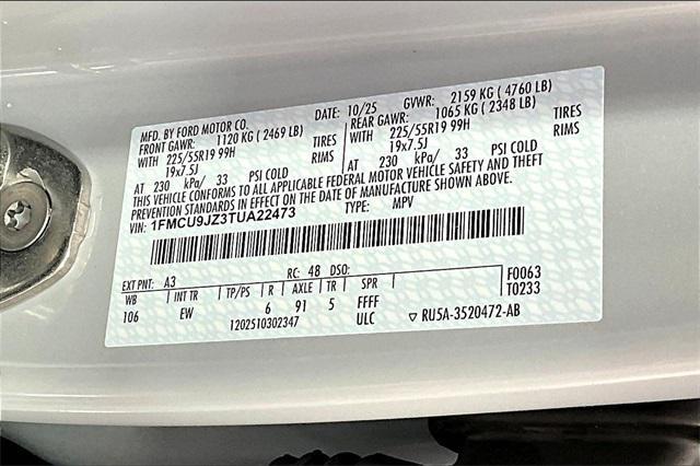 new 2026 Ford Escape car, priced at $35,500