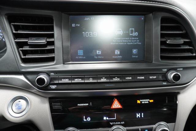 used 2019 Hyundai Elantra car, priced at $14,814