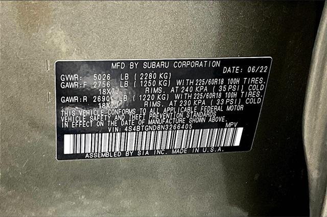 used 2022 Subaru Outback car, priced at $21,977