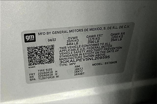 used 2022 GMC Terrain car, priced at $22,605