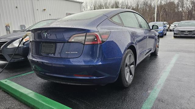 used 2022 Tesla Model 3 car, priced at $31,990