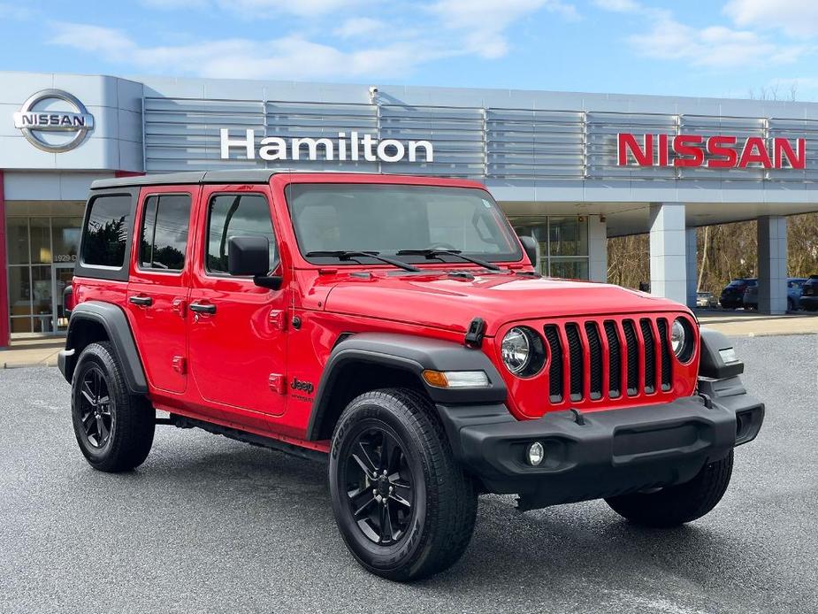used 2022 Jeep Wrangler Unlimited car, priced at $31,999