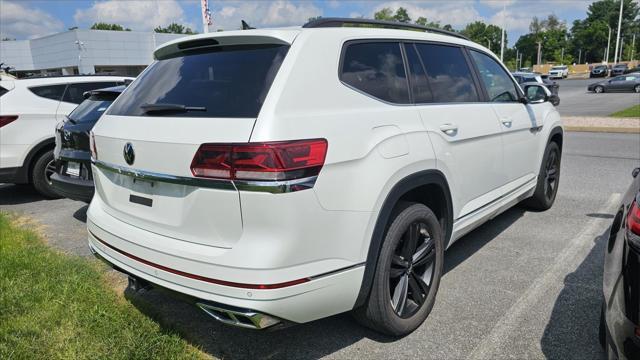 used 2021 Volkswagen Atlas car, priced at $25,621