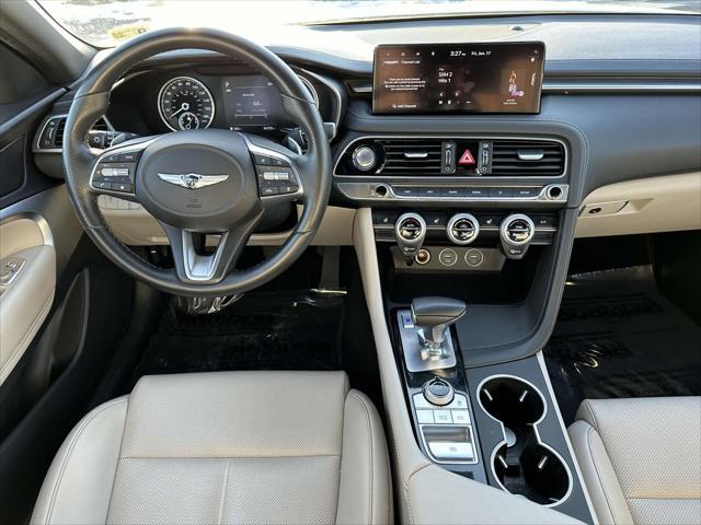 used 2023 Genesis G70 car, priced at $27,596