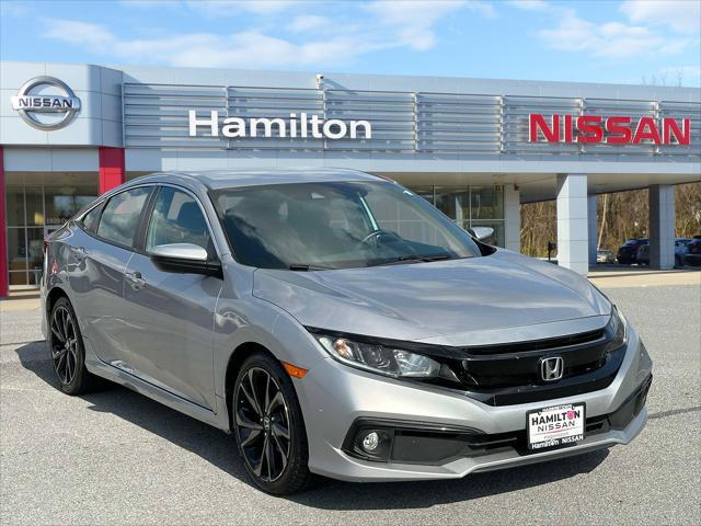 used 2021 Honda Civic car, priced at $18,200