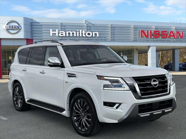 used 2022 Nissan Armada car, priced at $37,000