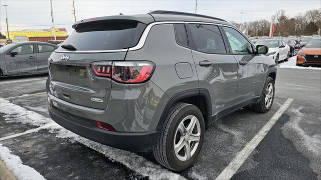 used 2024 Jeep Compass car, priced at $23,499