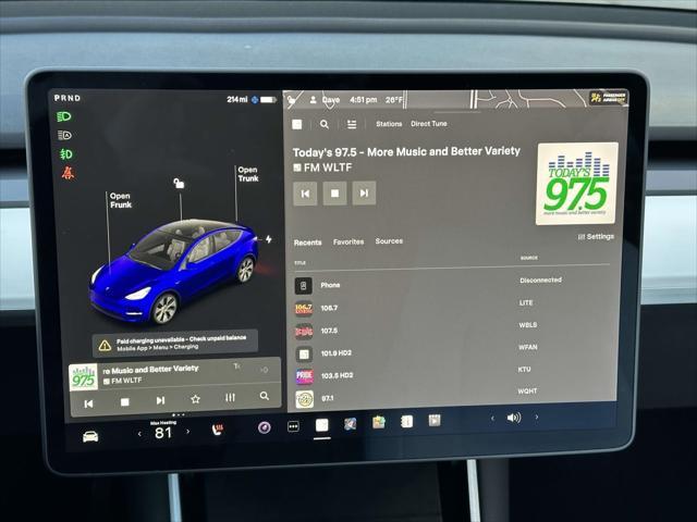 used 2021 Tesla Model Y car, priced at $28,395