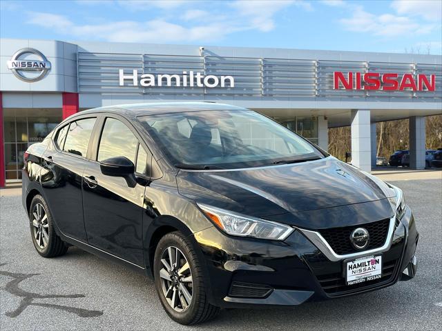 used 2021 Nissan Versa car, priced at $14,700