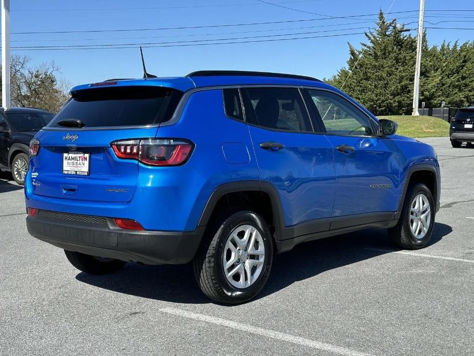 used 2021 Jeep Compass car, priced at $18,293