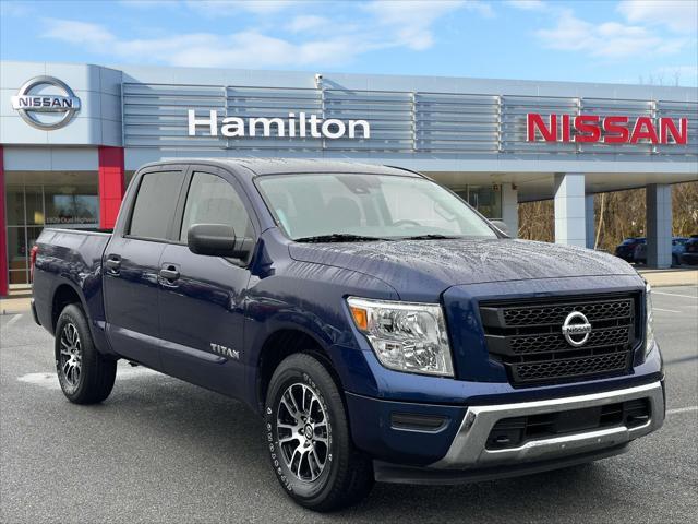 used 2022 Nissan Titan car, priced at $29,300