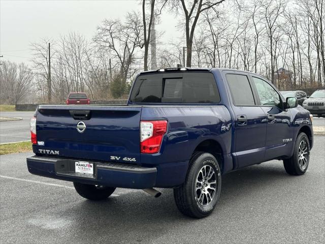 used 2022 Nissan Titan car, priced at $29,300