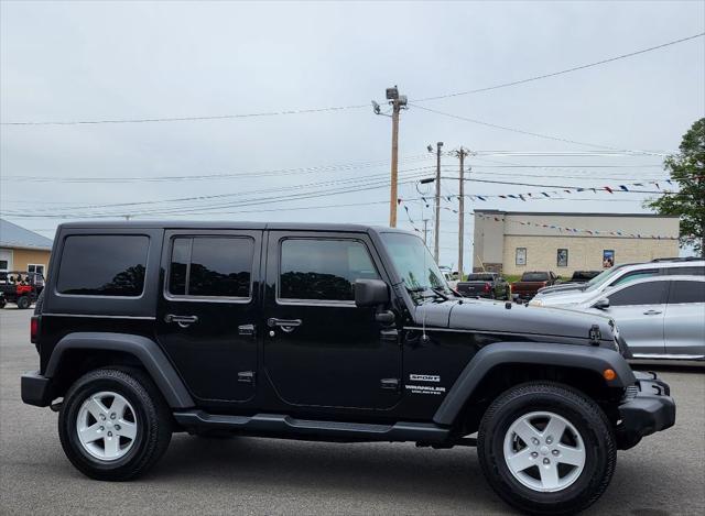 used 2016 Jeep Wrangler Unlimited car, priced at $20,450