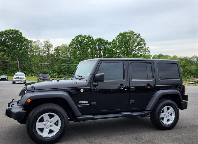 used 2016 Jeep Wrangler Unlimited car, priced at $20,450