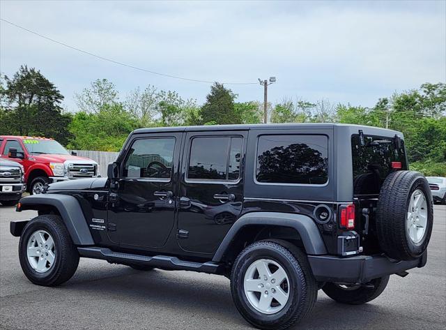 used 2016 Jeep Wrangler Unlimited car, priced at $21,999