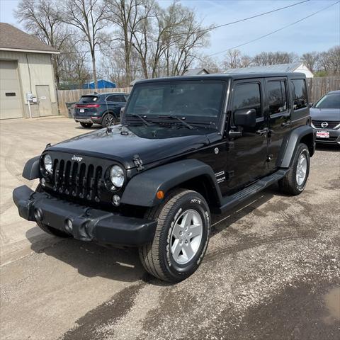 used 2016 Jeep Wrangler Unlimited car, priced at $21,999