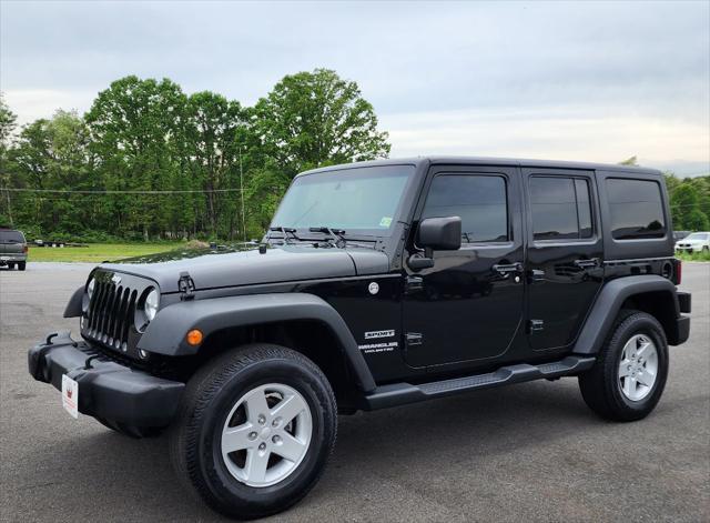 used 2016 Jeep Wrangler Unlimited car, priced at $20,999