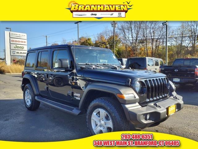 used 2021 Jeep Wrangler Unlimited car, priced at $32,288