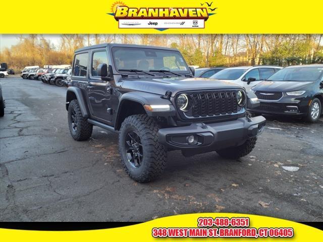 new 2025 Jeep Wrangler car, priced at $38,455