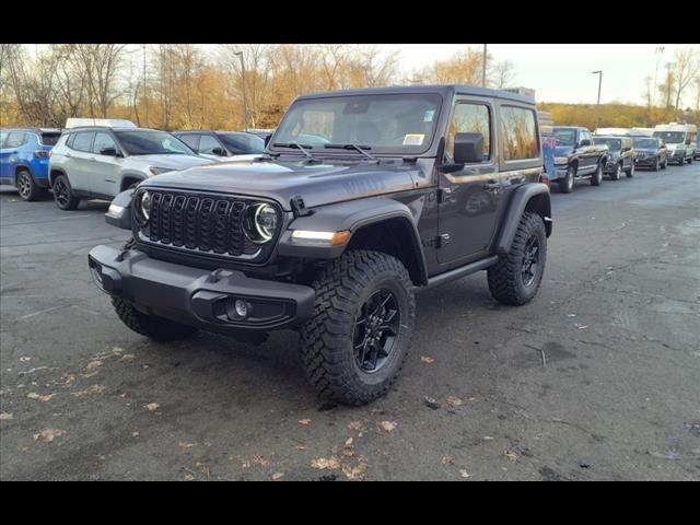 new 2025 Jeep Wrangler car, priced at $38,455