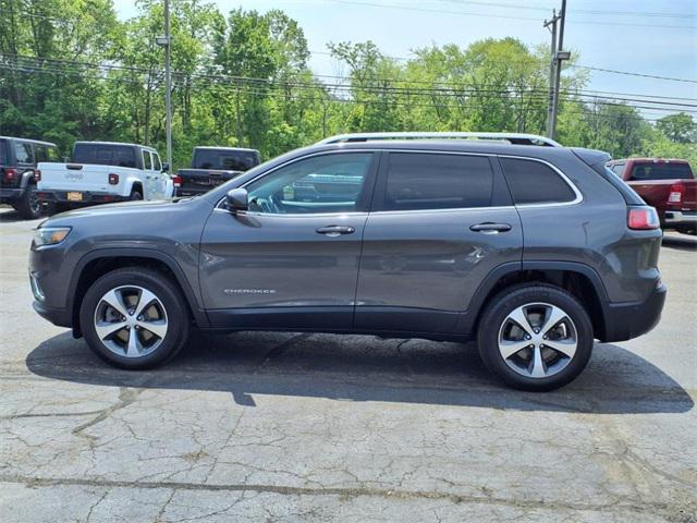used 2021 Jeep Cherokee car, priced at $27,490