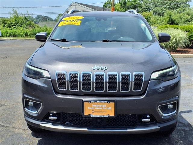 used 2021 Jeep Cherokee car, priced at $27,490