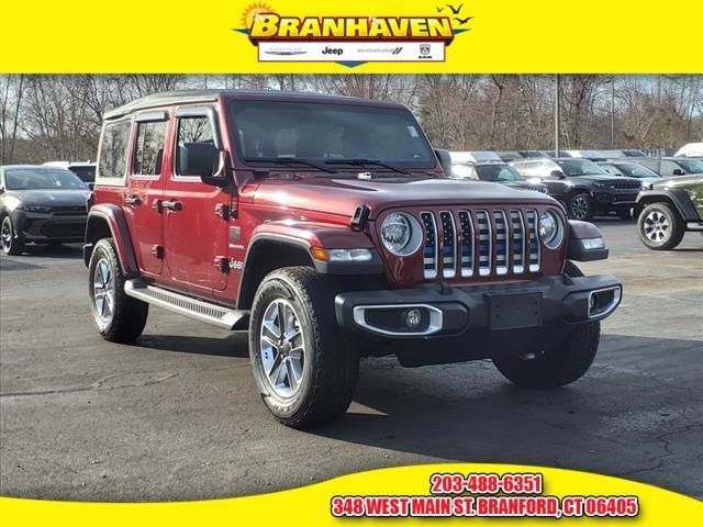 used 2021 Jeep Wrangler Unlimited car, priced at $37,917