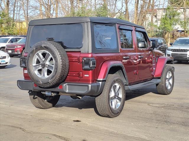 used 2021 Jeep Wrangler Unlimited car, priced at $37,427