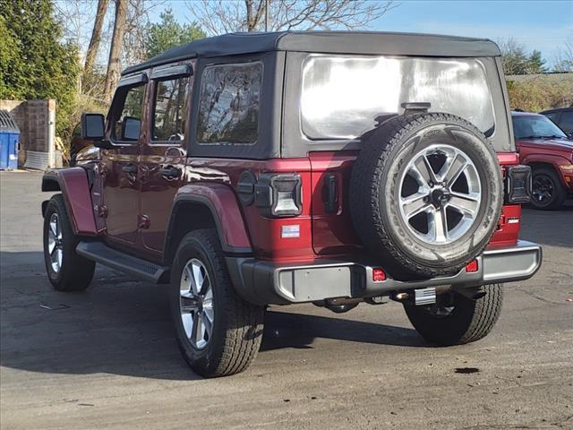 used 2021 Jeep Wrangler Unlimited car, priced at $37,917