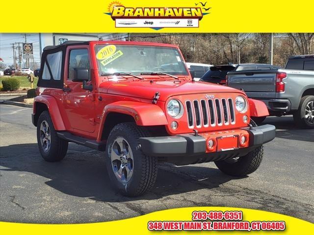 used 2016 Jeep Wrangler car, priced at $20,801