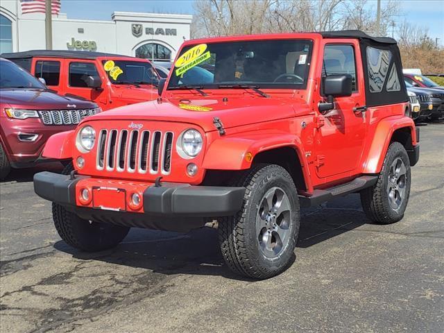 used 2016 Jeep Wrangler car, priced at $21,199