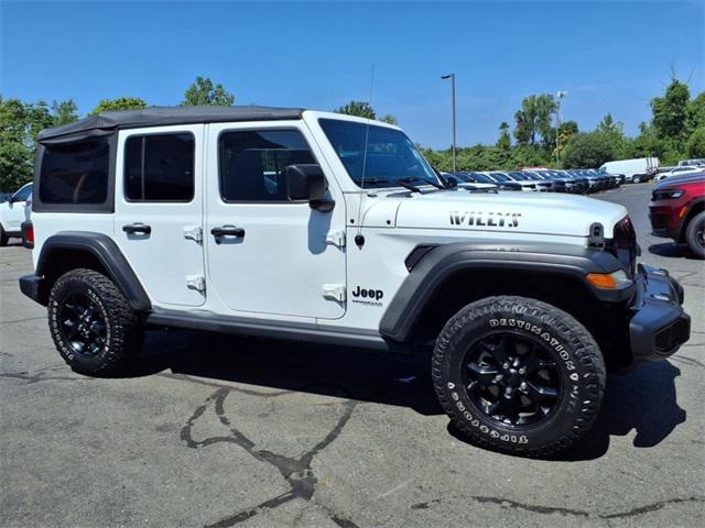 used 2021 Jeep Wrangler car, priced at $29,407