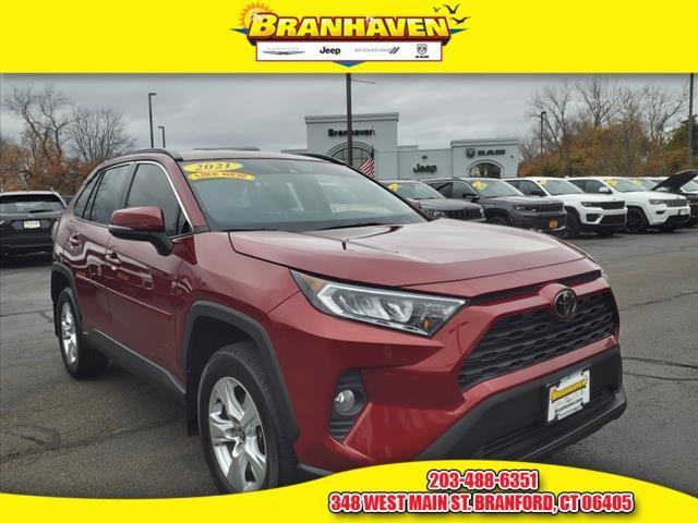 used 2021 Toyota RAV4 car, priced at $28,788