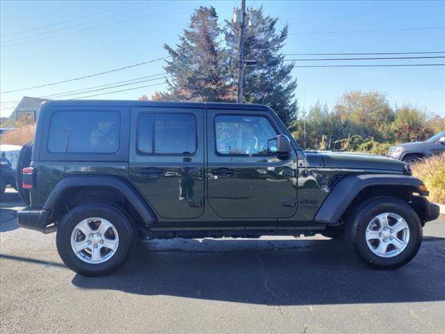 used 2021 Jeep Wrangler Unlimited car, priced at $33,989