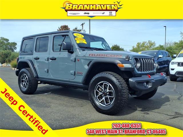 used 2024 Jeep Wrangler car, priced at $40,997