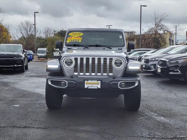 used 2018 Jeep Wrangler Unlimited car, priced at $24,870