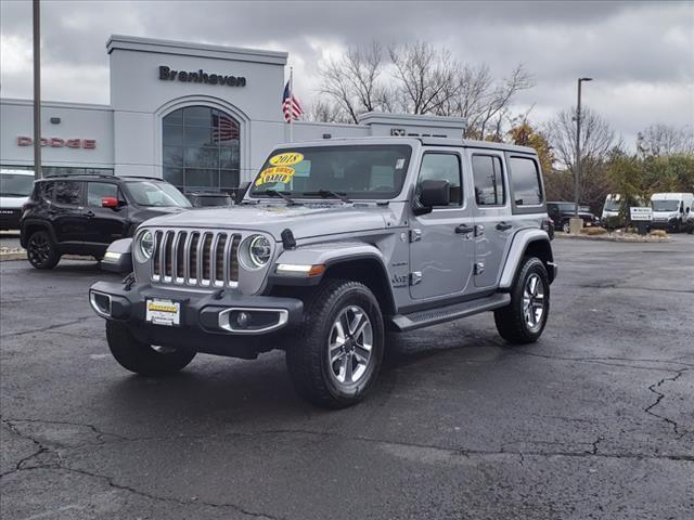 used 2018 Jeep Wrangler Unlimited car, priced at $24,870