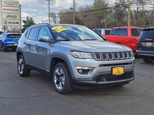 used 2021 Jeep Compass car, priced at $23,582