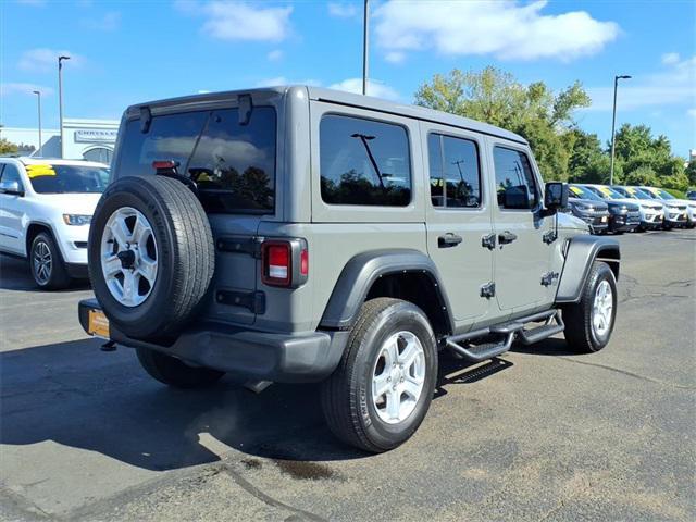 used 2021 Jeep Wrangler Unlimited car, priced at $31,774