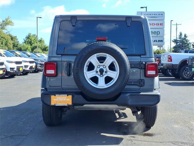 used 2021 Jeep Wrangler Unlimited car, priced at $31,774
