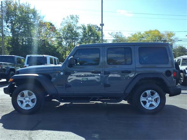 used 2021 Jeep Wrangler Unlimited car, priced at $31,774
