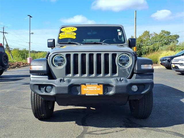 used 2021 Jeep Wrangler Unlimited car, priced at $31,774