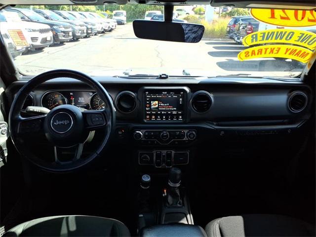 used 2021 Jeep Wrangler Unlimited car, priced at $31,774