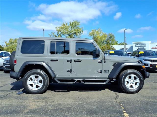 used 2021 Jeep Wrangler Unlimited car, priced at $31,774