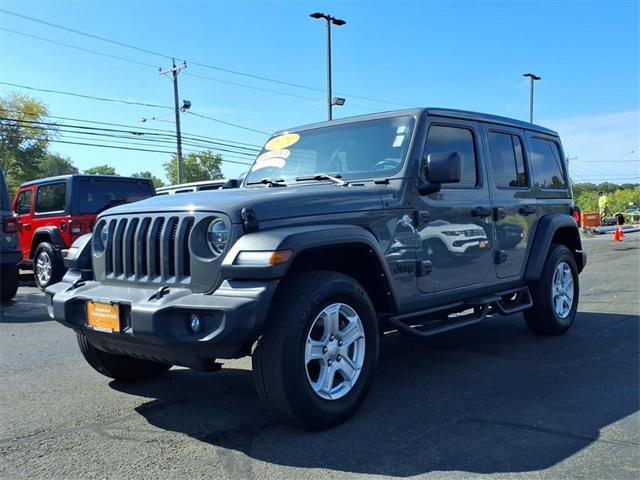 used 2021 Jeep Wrangler Unlimited car, priced at $31,774