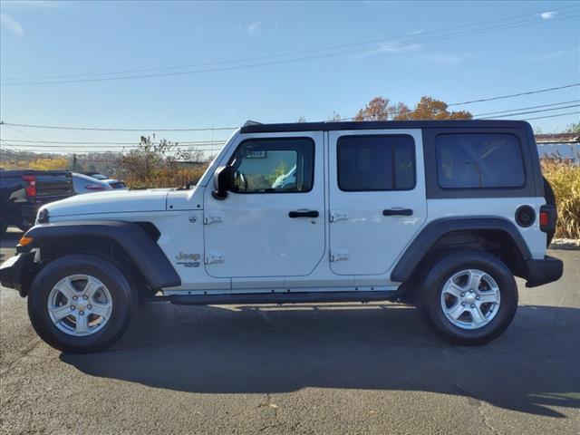 used 2021 Jeep Wrangler Unlimited car, priced at $30,987