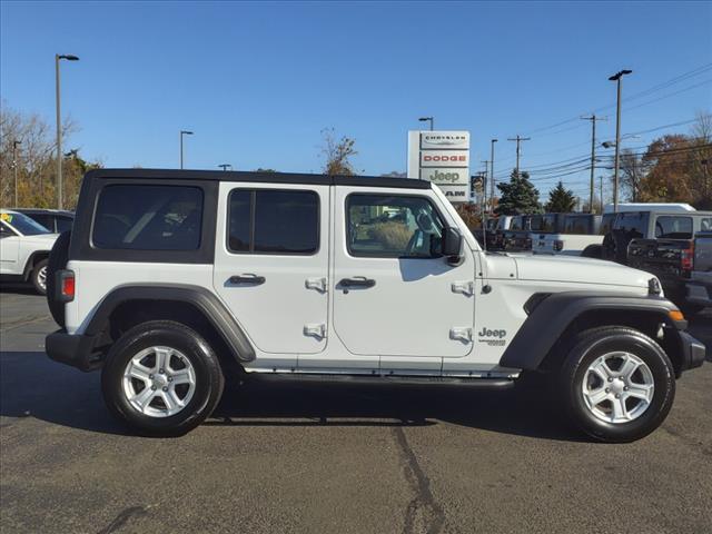 used 2021 Jeep Wrangler Unlimited car, priced at $30,987