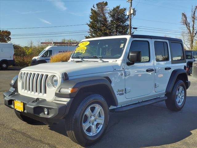 used 2021 Jeep Wrangler Unlimited car, priced at $30,987