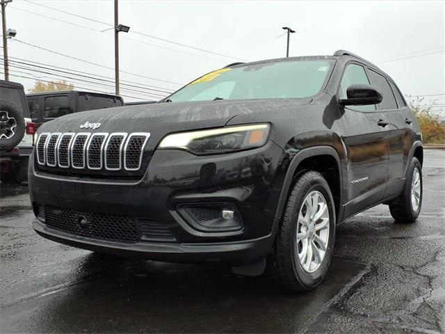 used 2022 Jeep Cherokee car, priced at $23,312