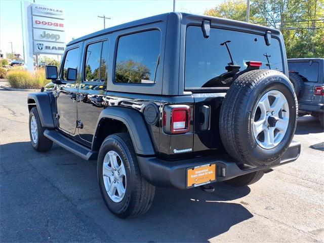 used 2021 Jeep Wrangler Unlimited car, priced at $29,958